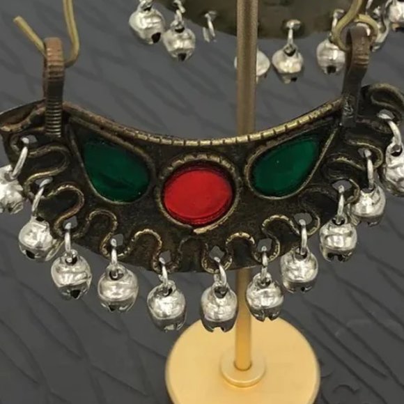 Multicolored Festival Earrings ,Colorful Festival Earrings,Funky Earring - Picture 8 of 8